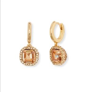 Kate Spade Gold Pave Drop Earrings NWT Colorado